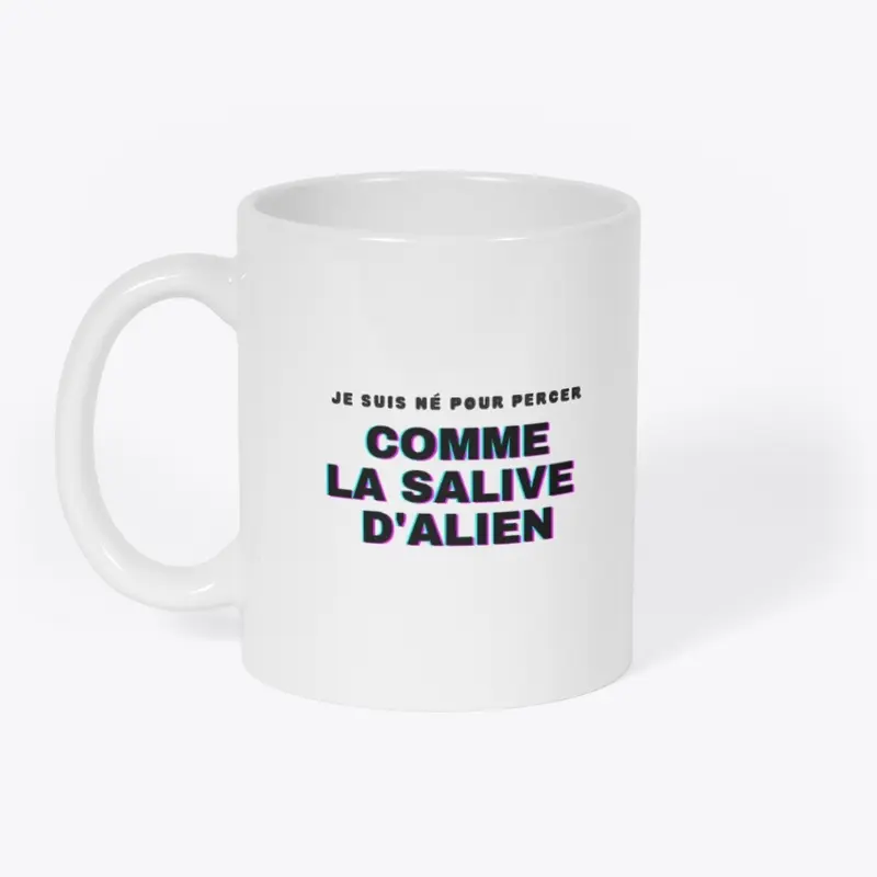 Mug ambition "Né pour percer "