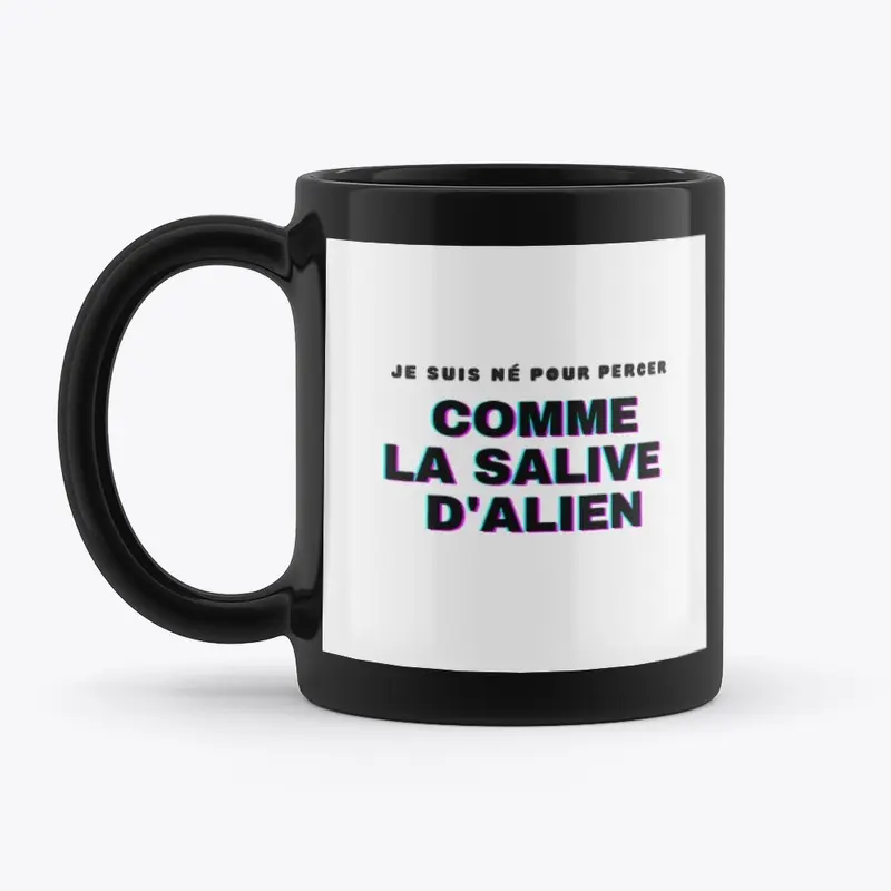 Mug ambition "Né pour percer "